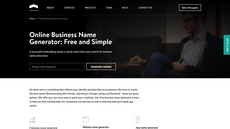 10 FREE Business Name Generator Tools to find your perfect ...
