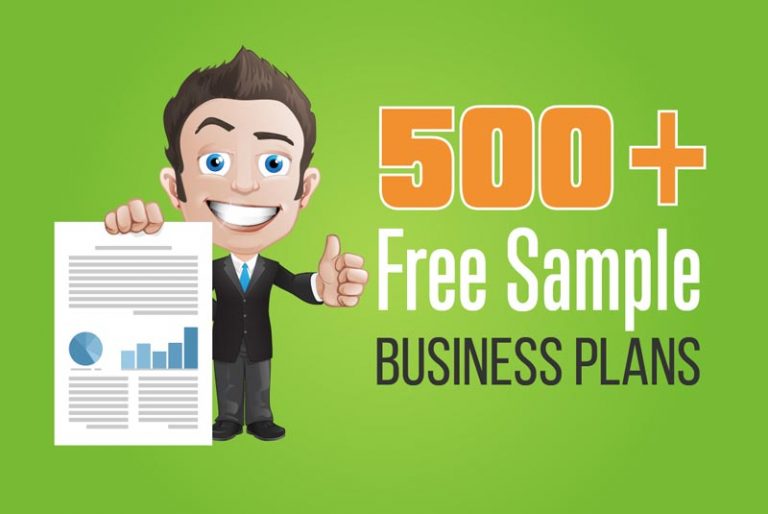 500 sample business plans